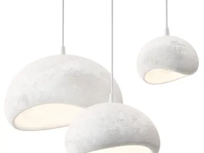 Hanging Lamp Wabisabi 3D model