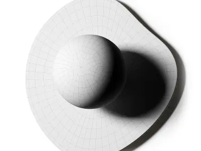 Luminaire Authentik Nopal 1205-LA40 Wall Lamp 3D model