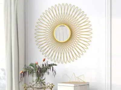 Chappy Accent Mirror 3D model