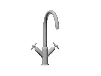 Kitchen and bathroom Tap 4 3D model