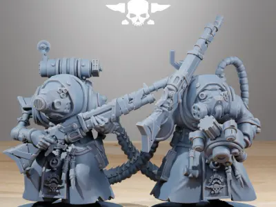 Raticus Grunts  3D print model