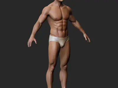 Realistic Male Body 