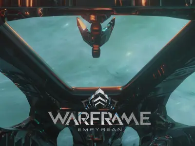 Warframe empyrean concept spaceship 3D MODEL 3D model