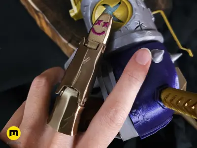 Jinx finger from Arcane 3D print model