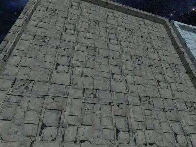 20 Seamless Sci-fi Panels - Squarish Texture