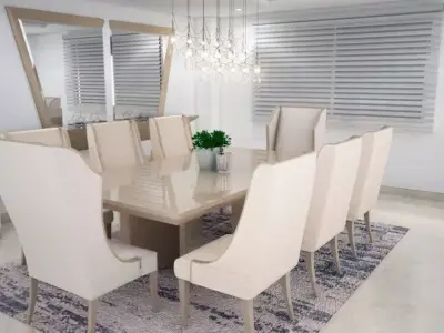 Inside apartment 3D model