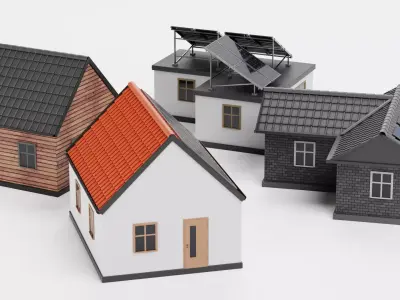 -Solar Houses- 3D model