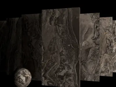 Marble Set Museum Orobico Light 80x160 Texture