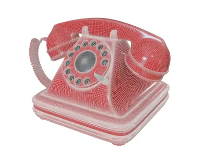 Landline Telephone 3D model