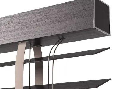 Wooden Blinds Set 41 3D model