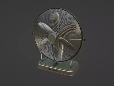 Floor Fan 3D model