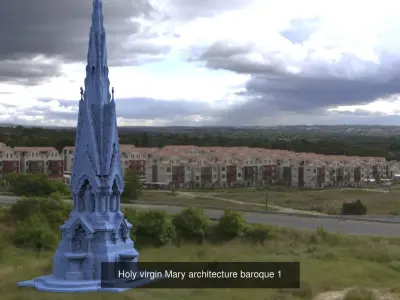 Angel Mary collection  3D Model Pack