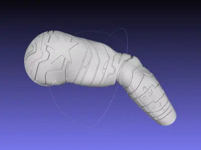 Winter Soldier Arm Printable Models 3D print model