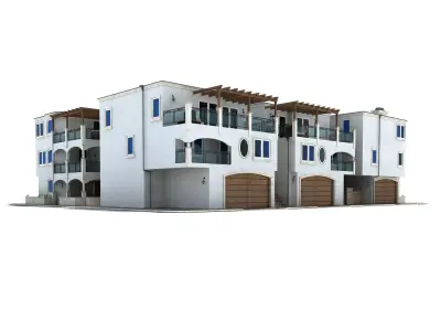 Settlement Los Angeles 3D model