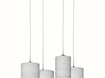 TK Lighting 6585 Juta 3D model