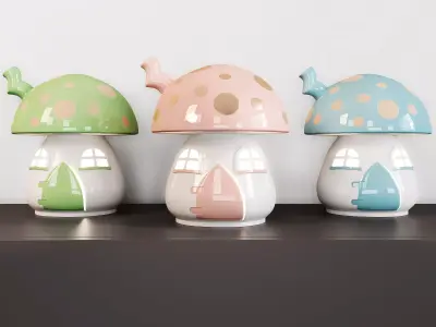 Little Belle Night-light 3D model