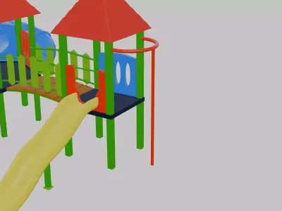 Playground 3D model get