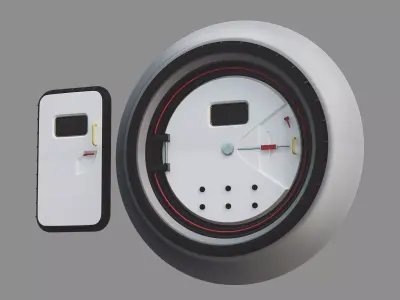 Sci-fi Door 3D model