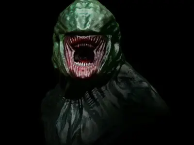 Green monster 3D model