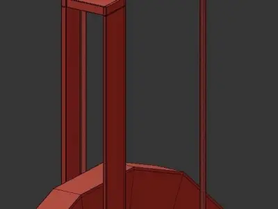 Golden Disc 3D model