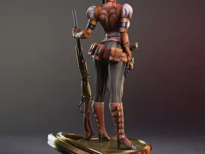 Lady Mechanika 3D print model