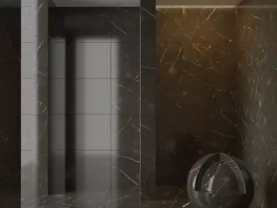 Marble wall 178 3D model