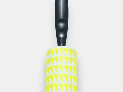 BASTIS Lint roller 1 Low-poly 3D model