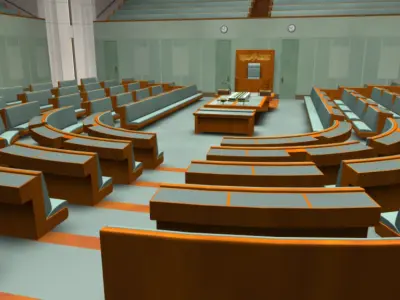 Australian Parliament Interior 3D model