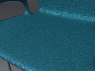 Plastic Chair - 3 - b 3D model