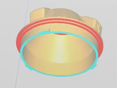 Yamaha Super Tenere XT1200-Extended Big Light Caps For Led Light 3D print model