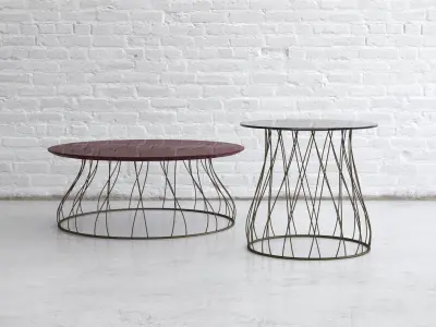 Rodeo Small Tables 3D model