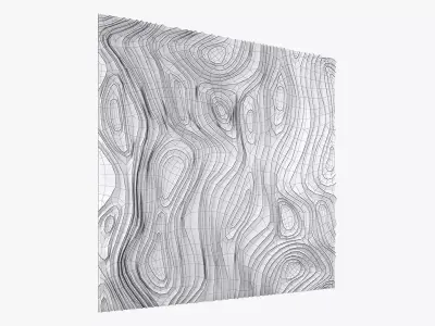 wave wall 37 3D model