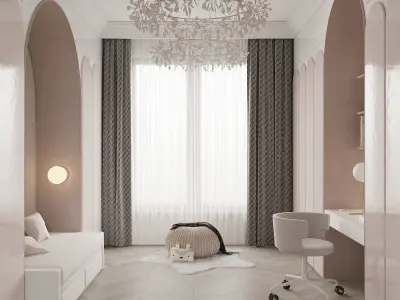 apartment interior scenes        3D model