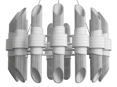 Tycho Round Low-poly 3D model