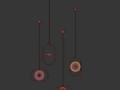 Kuu pendant 3D model