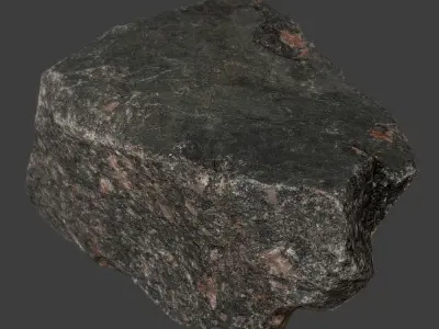 Erin Stone Low-poly 3D model