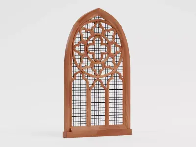 -Gothic Window- 3D model