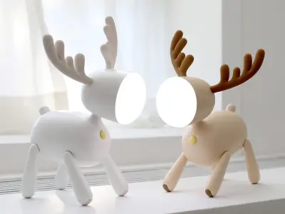 Rudolph LED Mood Light 3D model