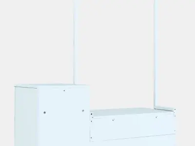 NORDLI Chest of 5 drawers 1 Low-poly 3D model