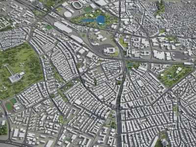 Ankara Low-poly 3D model