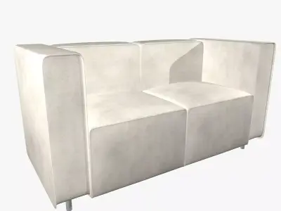 Modern sofa 3 3D model