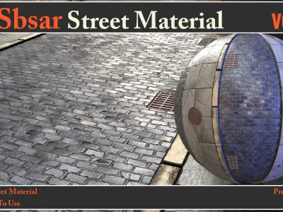 20 SBSAR Street Material VOL01 - Video How To Use Texture