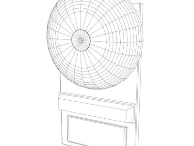 Fire Bell Low-poly 3D model