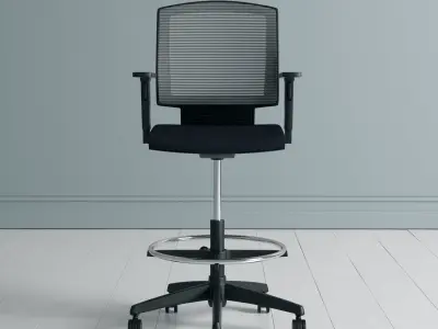 Hi Rein Architectural Chair 3D model