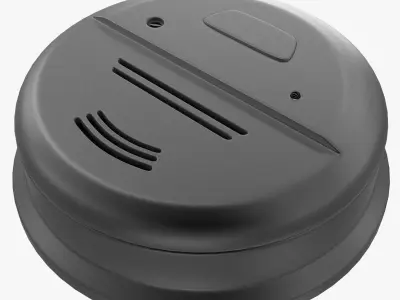 Smoke Detector 1 3D model