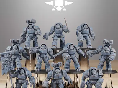 Socratis Vanguard 3D print model