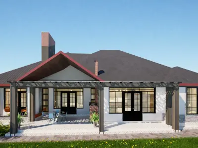 Bungalow 3D Model 3D model