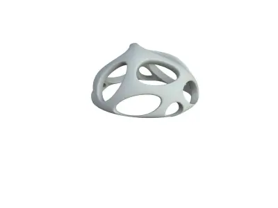 SciFi Cube Object No 47949 Low Poly Shape Low-poly 3D model