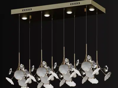 qandil Low-poly 3D model