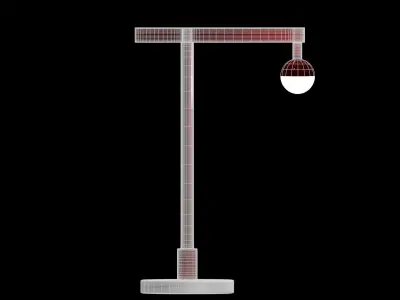 Desk lamp Lowpoly Low-poly 3D model